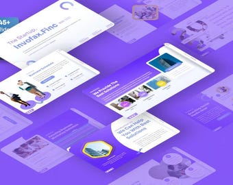 Modèle de présentation : plan d'affaires, diapositives marketing (plus de 45 diapositives)