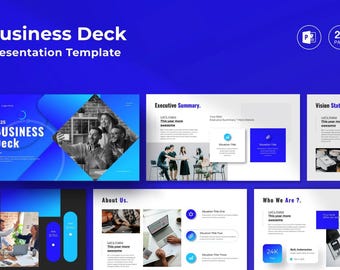 Business PowerPoint Template: Modern Presentation Deck (24 Slides)