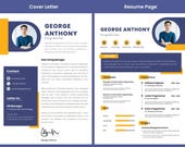 Programmer Resume Template: Professional CV with Cover Letter