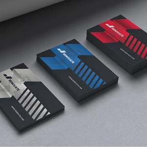Business Card Template, Minimalist Business Cards, Chic Business Card, Elegant Business, Editable Business Card, Adobe Photoshop