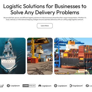 Logistics & Transportation Elementor Template Kit, Wordpress Theme, wordpress template, responsive website, Wordpress Blog , SEO friendly