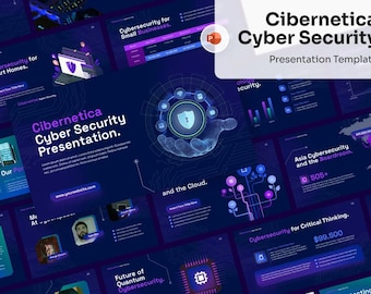 Cyber Security PowerPoint Presentation, Company portfolio, Technology Presentation, AI Template, Business Plan