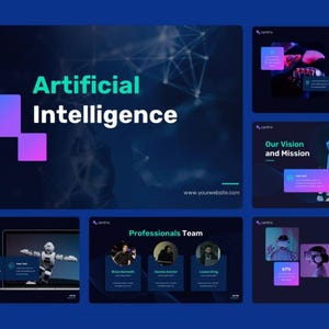 Artificial Intelligence - PPT Template, Ai Technology Powerpoint ...
