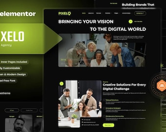 Creative Agency Elementor Theme: Website Studio Template