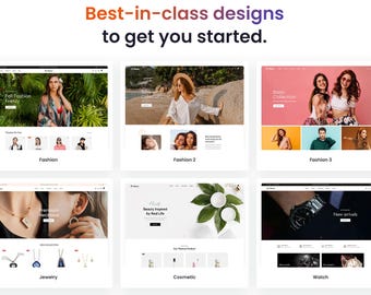 Multipurpose eCommerce Shopify 2.0 Theme: Fashion, Jewelry, Electronics