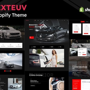 EV Shop Shopify 2.0 Theme: Single Product Ecommerce Design