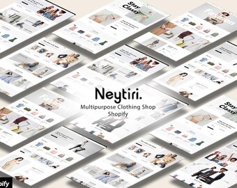 Feminine Clothing Shopify Theme: Minimalist OS 2.0 Template
