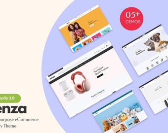 Renza Multipurpose Shopify 2.0 Theme: eCommerce Store Design