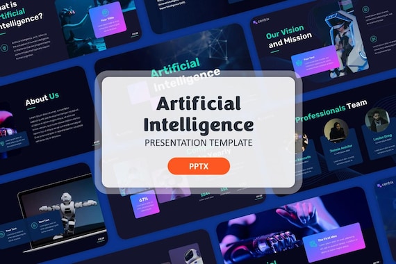 Knstliche Intelligenz - PPT-Vorlage, KI-Technologie Powermail - Etsy  sterreich