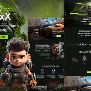 Esports & Gaming Store Shopify Theme, Multipurpose eCommerce Shopify Theme, Electronics Store, Gaming store, Shopify 2.0