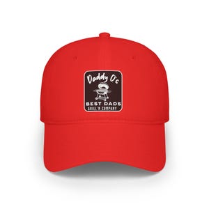 Gorra de béisbol de perfil bajo para papás, ideal para barbacoas de Daddy O&#39;s, regalo para el Día del Padre, gorra de maestro de la parrilla, gorra de cocinero, gorra de barbacoa familiar