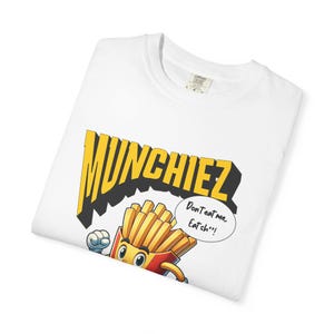 Pommes Unisex T-Shirt, lustiges Fast Food T-Shirt, Lebensmittel-Liebhaber Geschenk, sarkastisches grafisches T-Shirt, Pommes Liebhaber Shirt