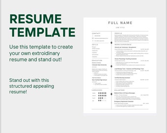 Professional Resume Template