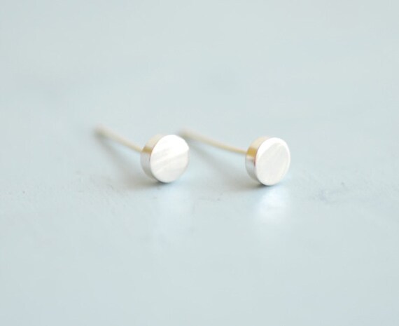 15-Pair Silver Clear Post Earrings Set - Graduated Stud Sizes 4mm, 5mm, 6mm, 10mm - With Stoppers