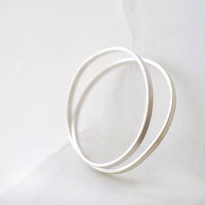 Silver Wrap Bangle, Matte Finish Bangle, Wide Bracelet, Infinity Bangle, Heavy Silver Bracelet, Criss Cross Bangle