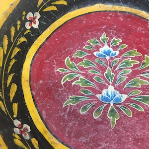 Indian Paper Mâché Painted Bowl