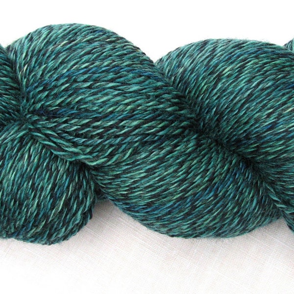 Sock Yarn - Sargasso Marl - Merilon Sock, OOAK