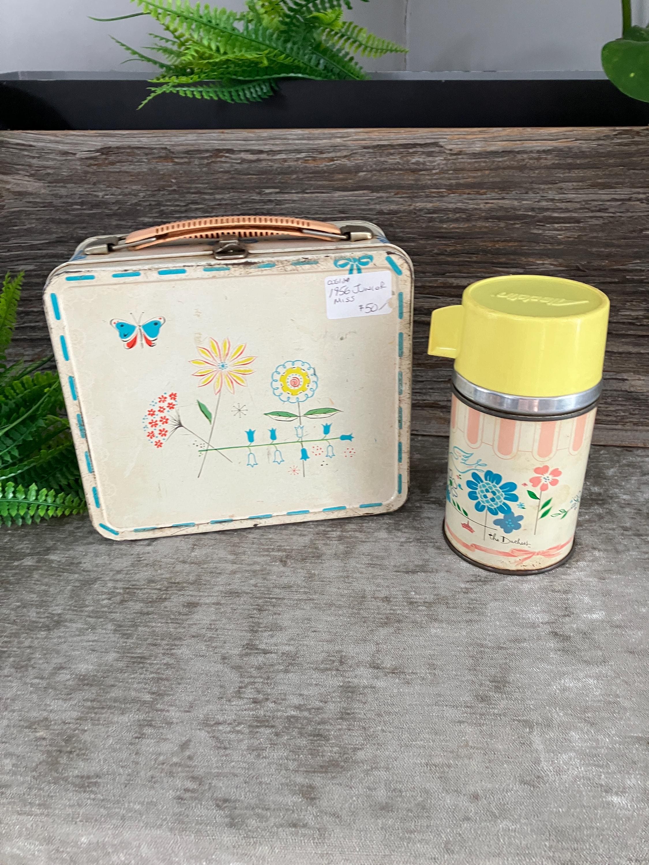 Old metal lunch box - Etsy 日本