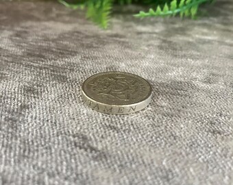 1983年イギリス1ポンド硬貨：裏面のエラー - Etsy 日本