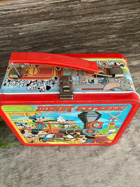ディズニー ブリキランチボックス DISNEY EXPRESS ビンテージ Vintage Disney Express Metal Lunchbox - Etsy