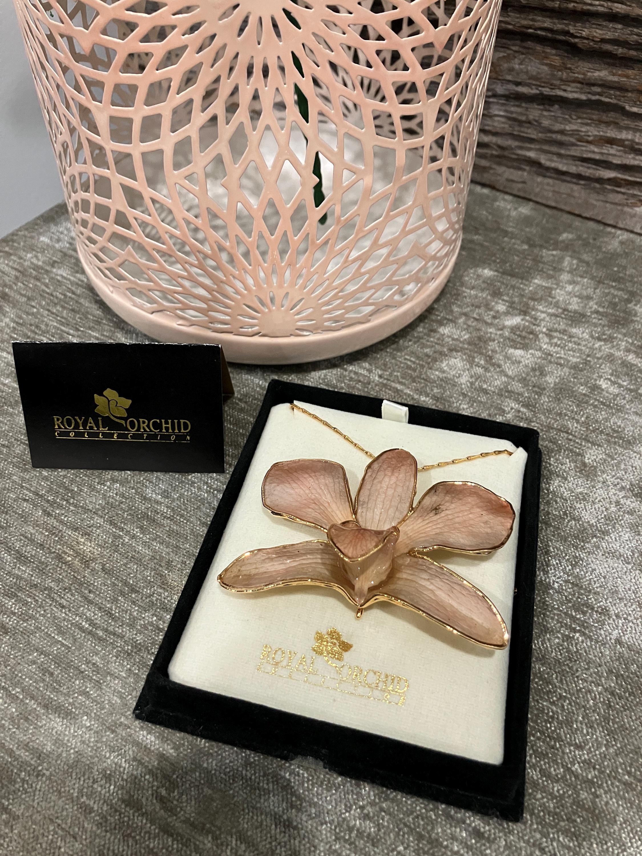 Singapore orchid brooch - Etsy 日本