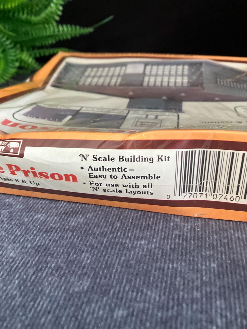 Prison Scale Model Vintage Life-like State Prison N Scale Building Kit - Etsy