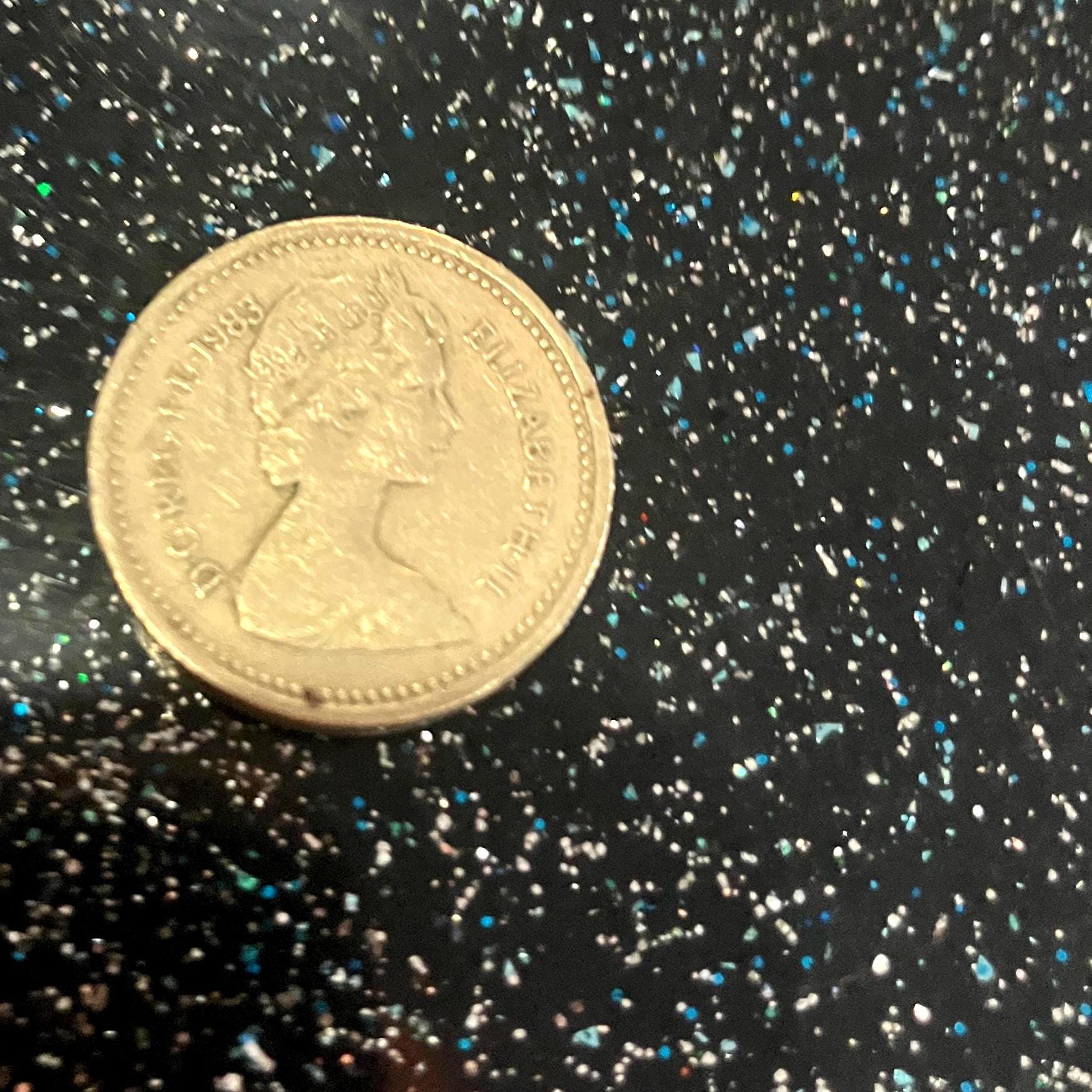 1983年イギリス1ポンド硬貨：裏面のエラー - Etsy 日本