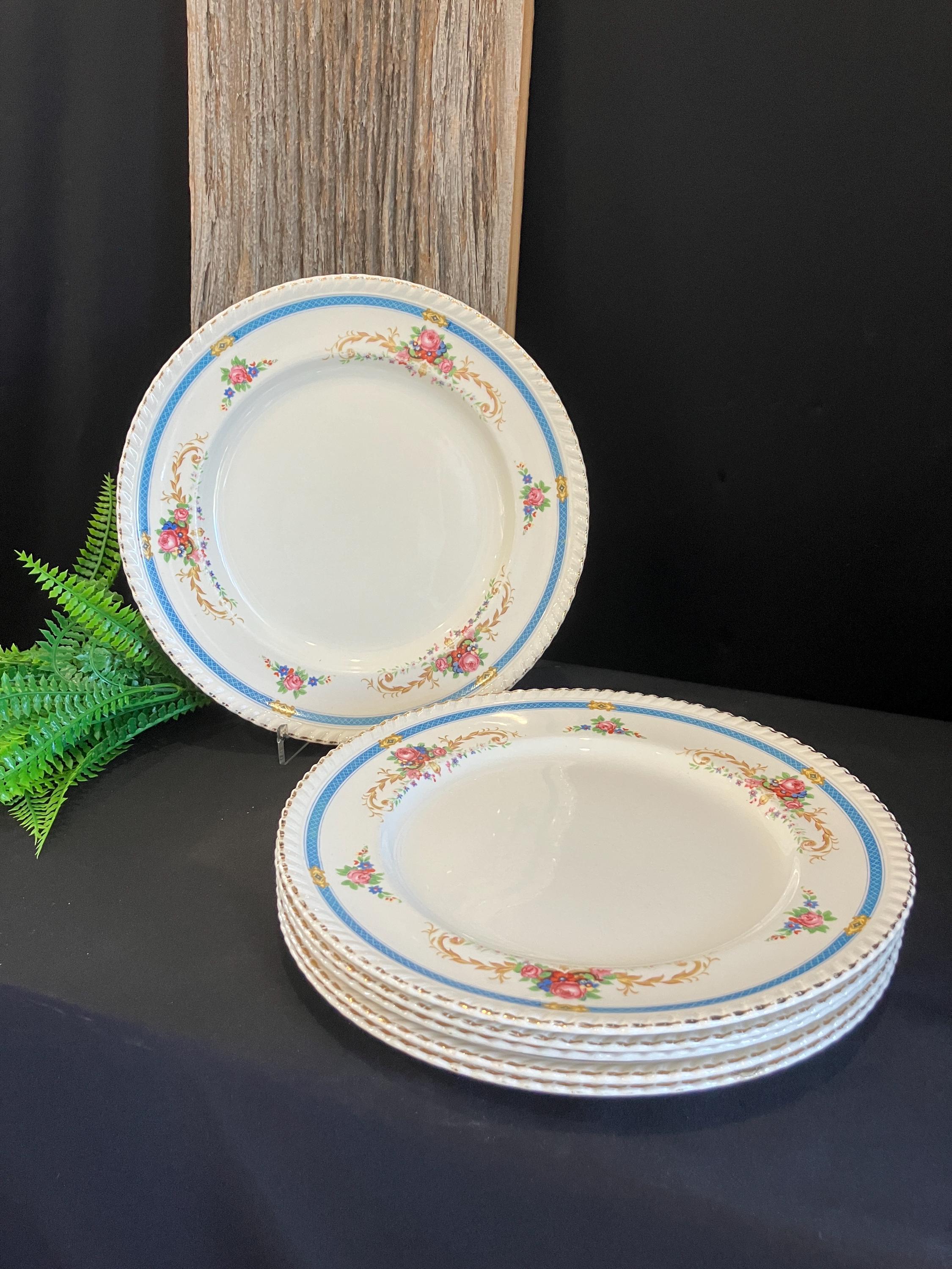 Johnson Bros Old English Dinner Plates (9.75”) - Set of 6 - Etsy