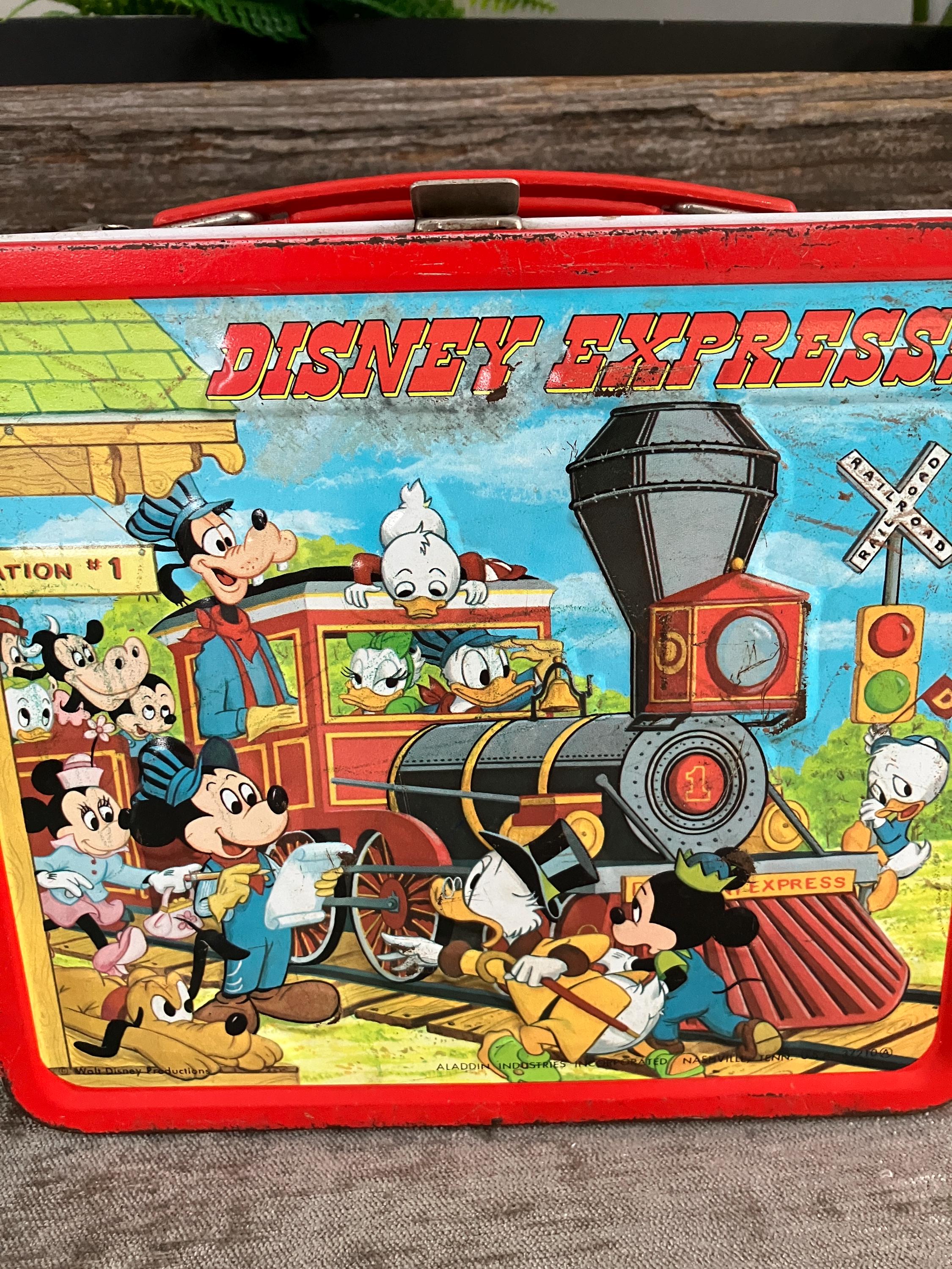 Vintage Disney Express Metal Lunchbox - Etsy