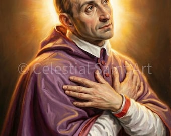 St. Charles Borromeo - Digital Print | High Resolution | Instant Access | Easy Download