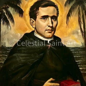 St. Damien of Molokai - Digital Print
