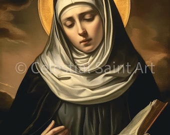 St. Bridget of Sweden - Digital Print | High Resolution | Instant Access | Easy Download