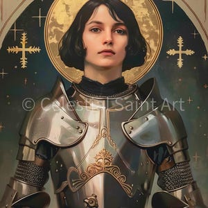 St. Joan of Arc - Digital Print