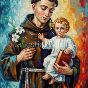St. Anthony of Padua - Digital Print