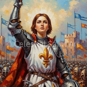 St. Joan of Arc - Digital Print