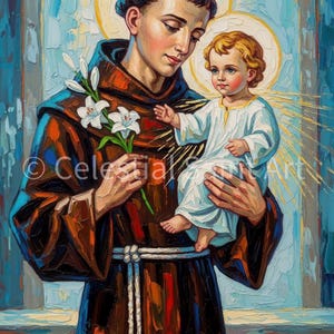 St. Anthony of Padua - Digital Print