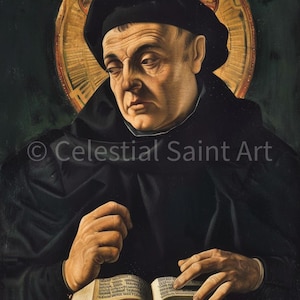 St. Thomas Aquinas - Digital Print