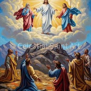 The Transfiguration of Jesus - Digital Print