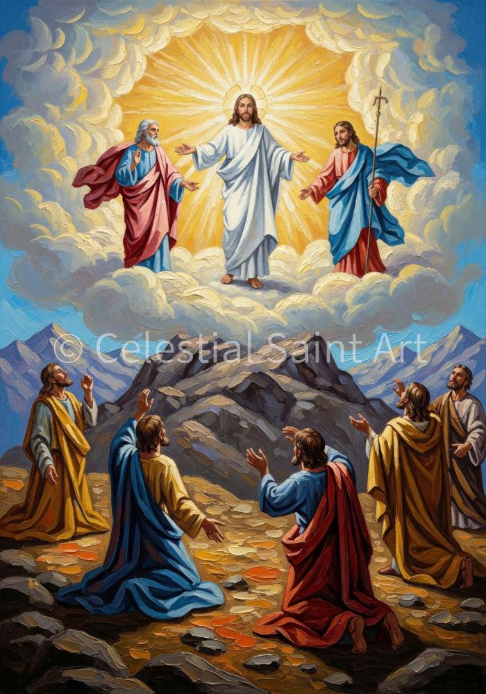 The Transfiguration of Jesus - Digital Print | High Resolution