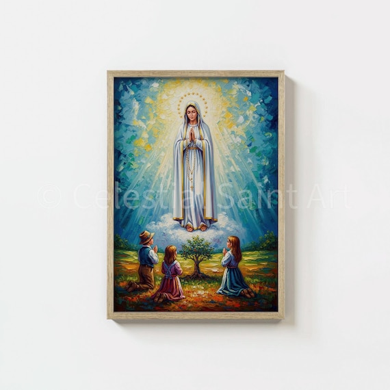 Our Lady of Fatima - Digital Print | High Resolution | Instant