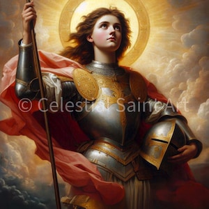 St. Joan of Arc - Digital Print