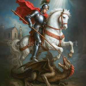 St. George - Digital Print