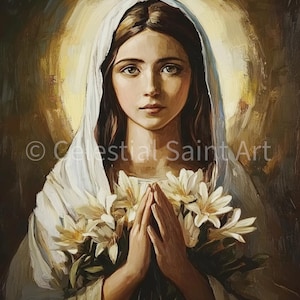 St. Maria Goretti - Digital Print