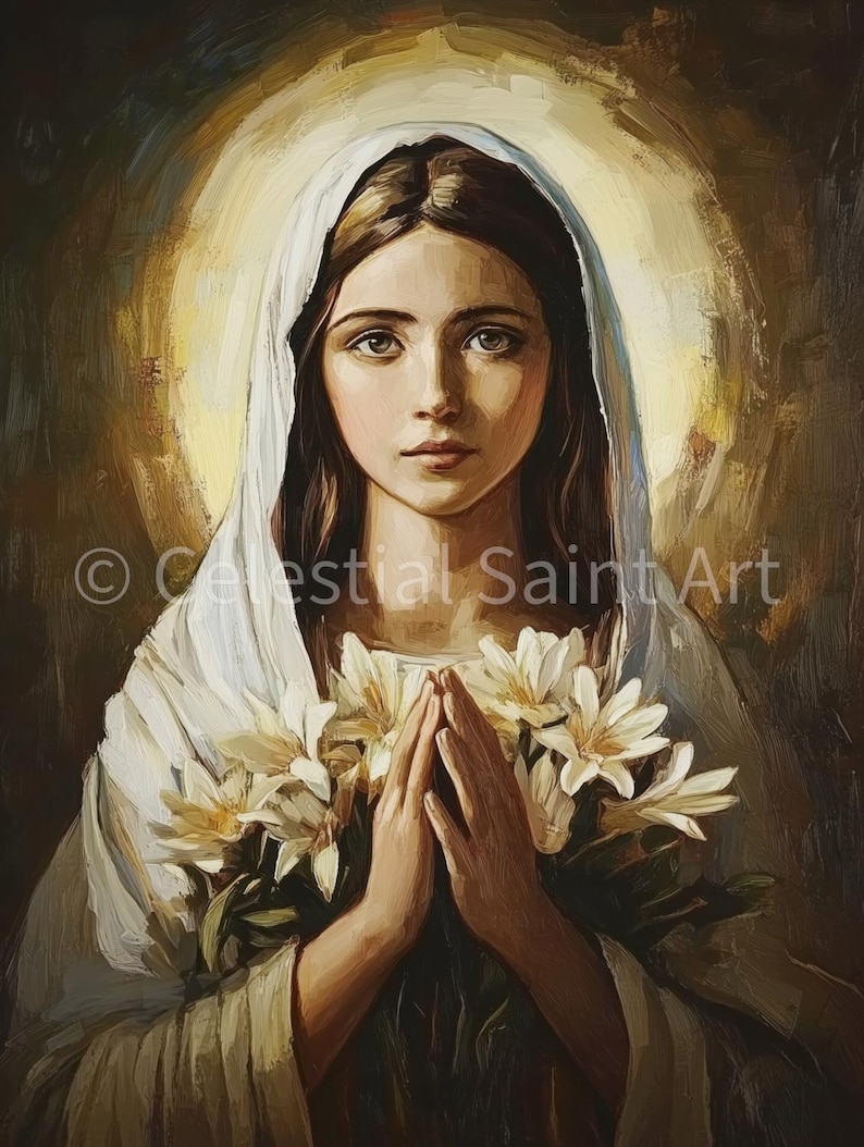 St. Maria Goretti - Digital Print | High Resolution | Instant Access ...