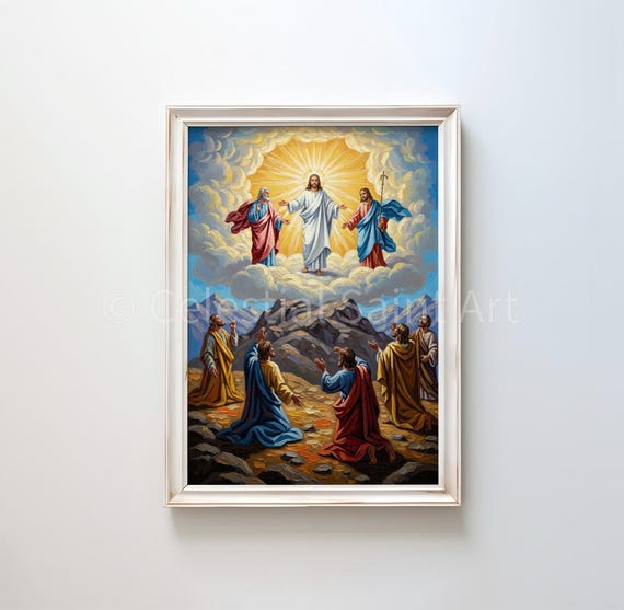 The Transfiguration of Jesus - Digital Print | High Resolution