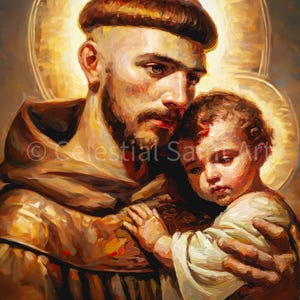 St. Anthony of Padua - Digital Print