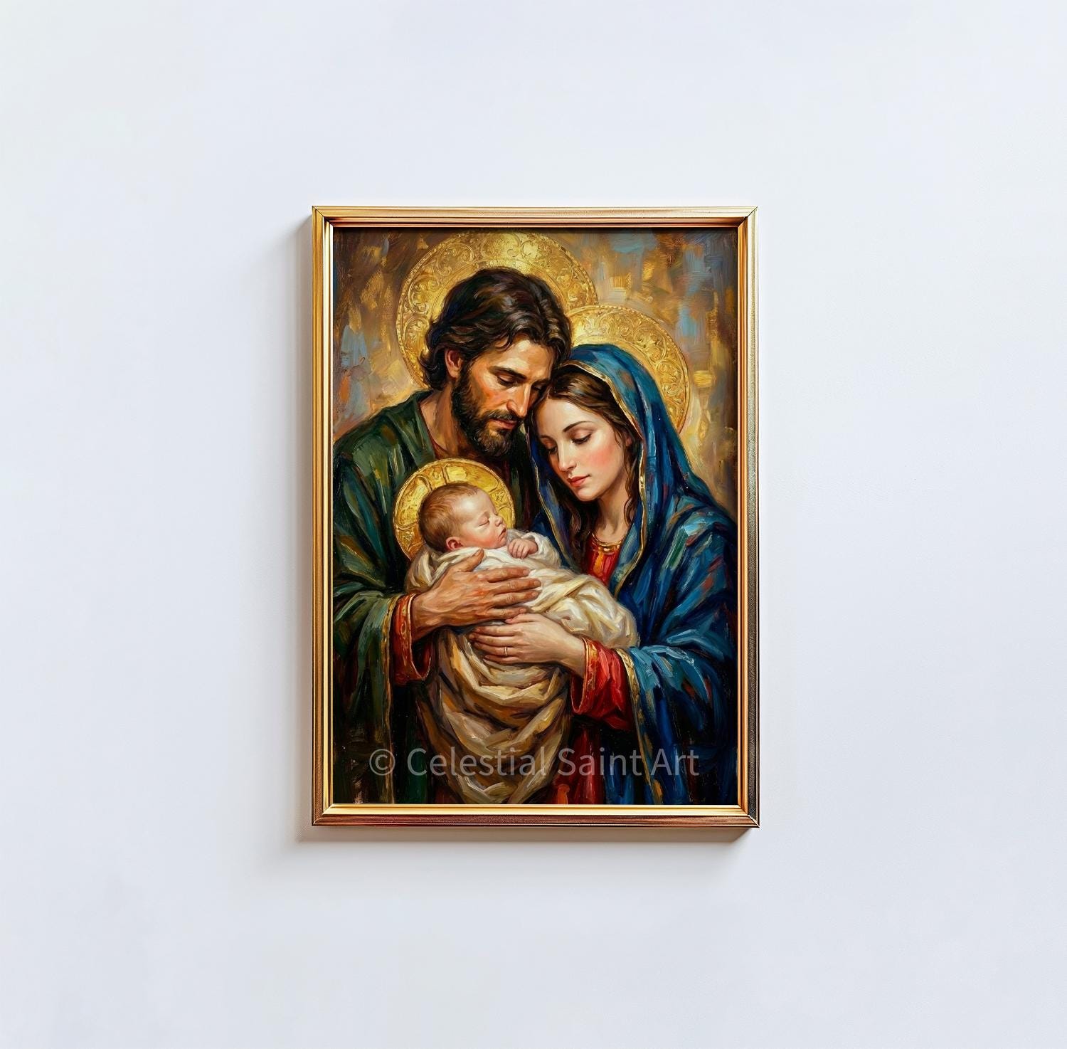 Holy Family - Digital Print - Etsy