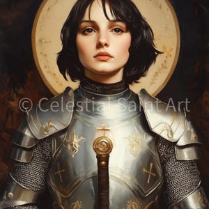 St. Joan of Arc - Digital Print