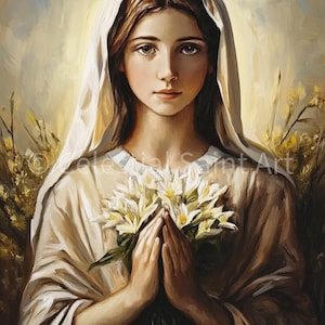 St. Maria Goretti - Digital Print