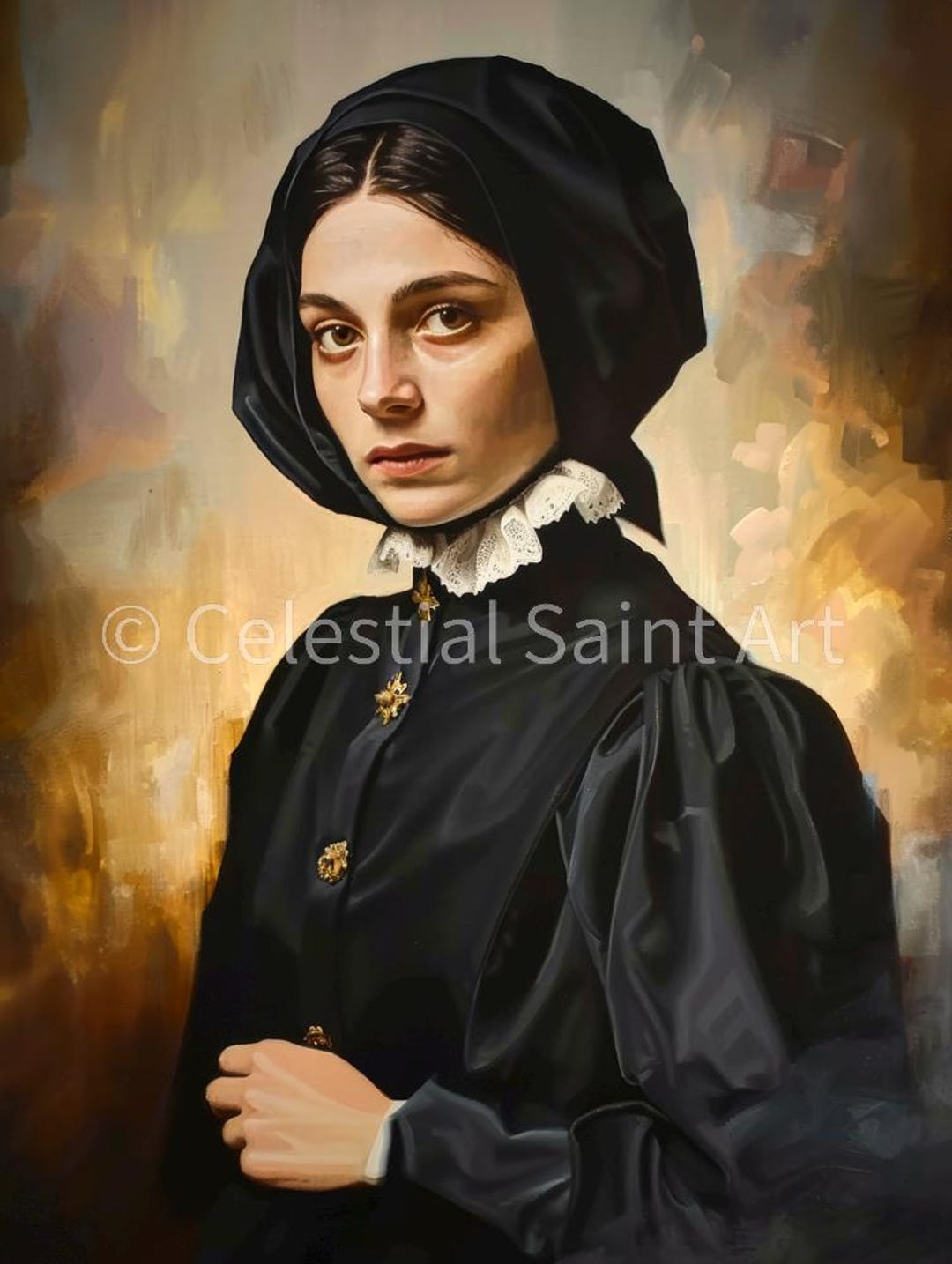 St. Elizabeth Ann Seton - Digital Print | High Resolution | Instant ...
